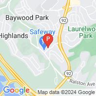 View Map of 218 De Anza Blvd,San Mateo,CA,94402